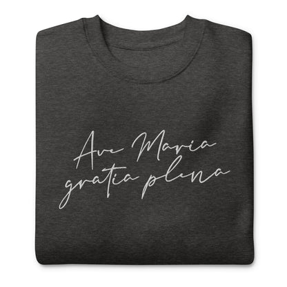 Ave Maria Unisex Premium Sweatshirt - RTS