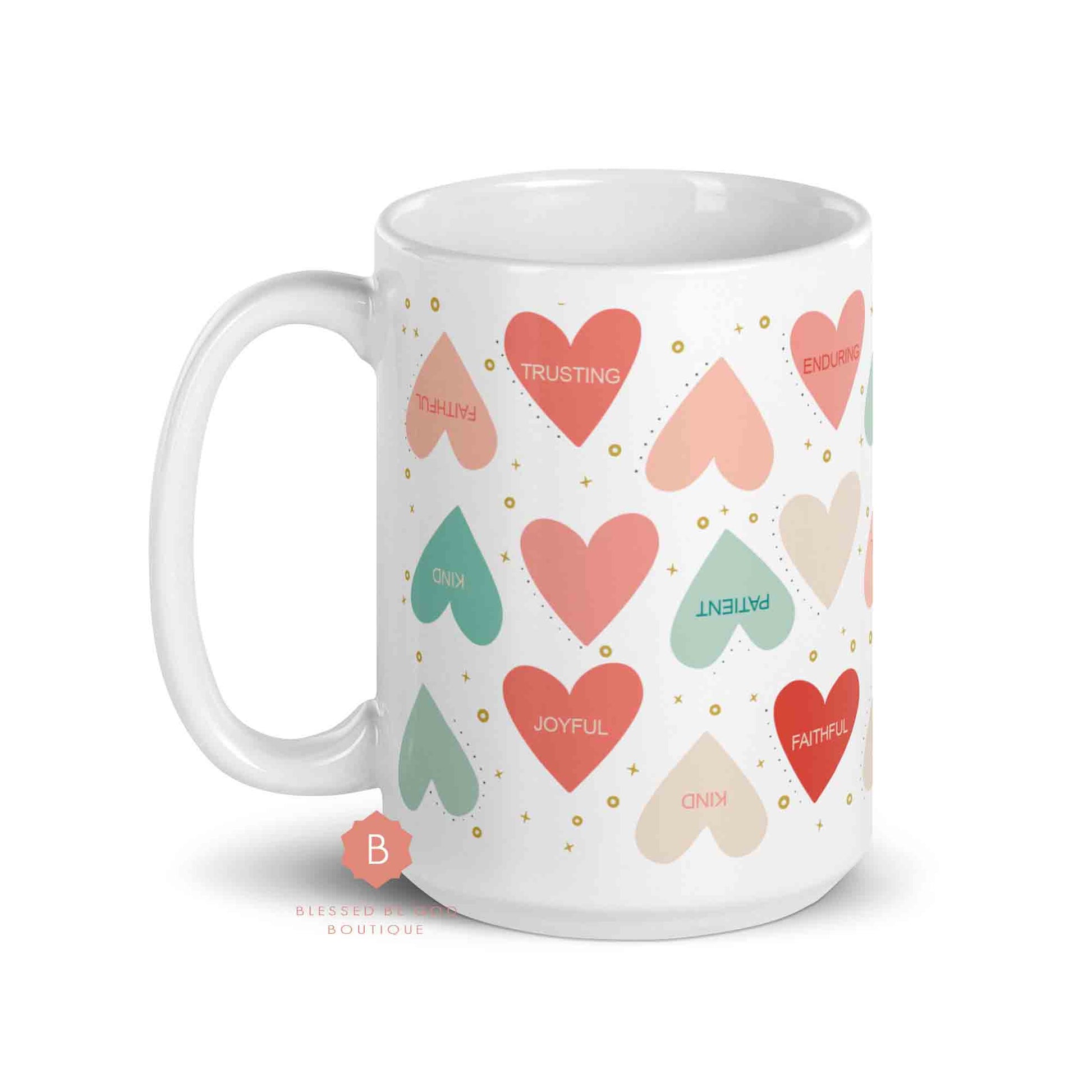 Valentine’s Day Catholic Coffee Mug 15oz - Mug