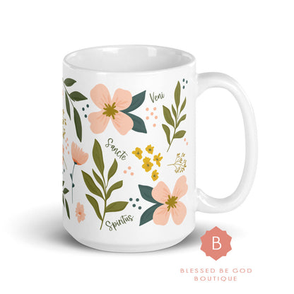 Veni Sancte Spiritus Catholic Mug 15oz - Mug