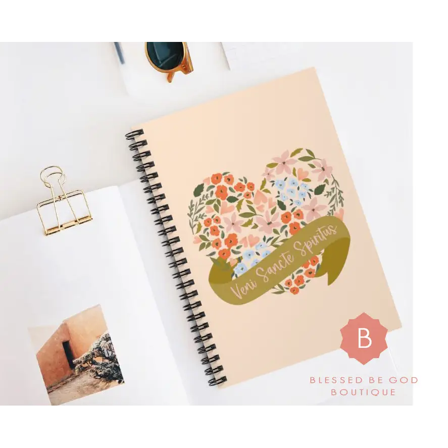 Veni Sancte Spiritus Catholic Notebook - One Size - Paper products