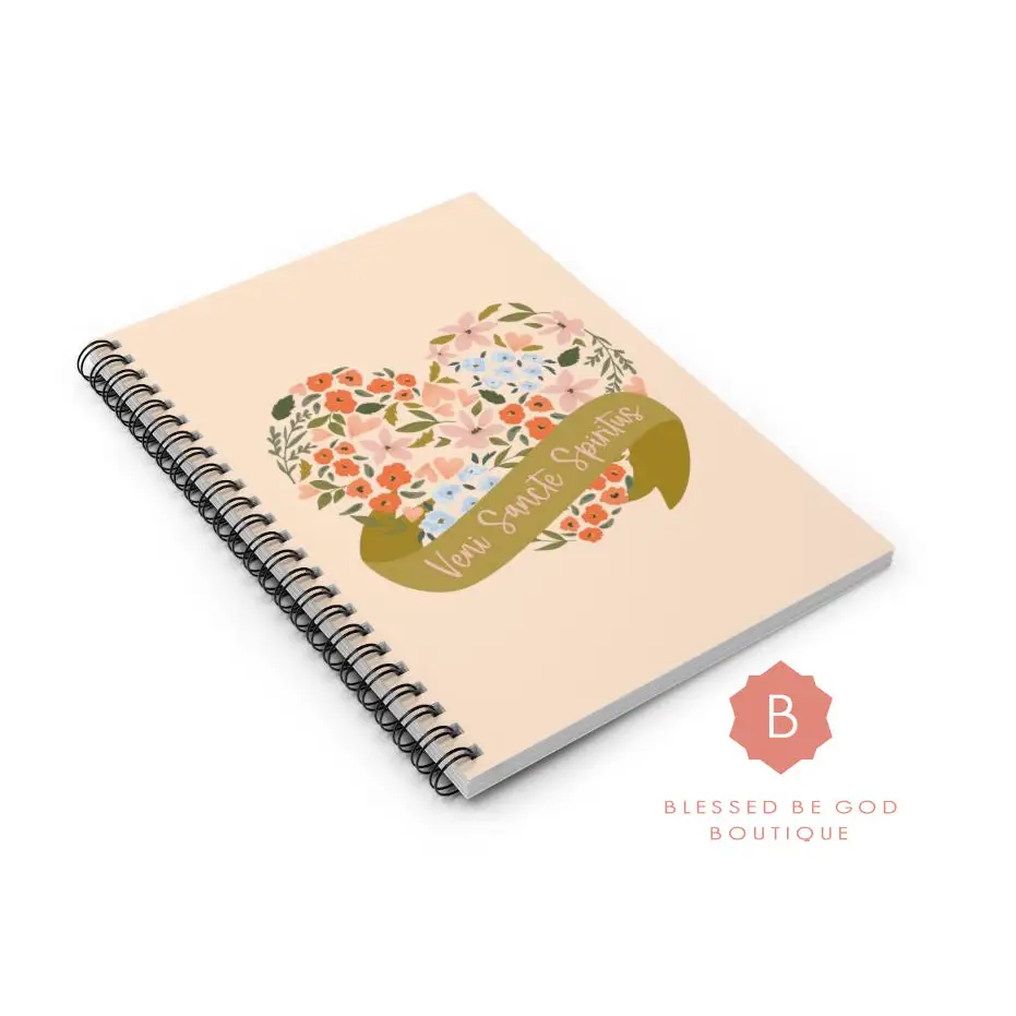 Veni Sancte Spiritus Catholic Notebook - One Size - Paper products
