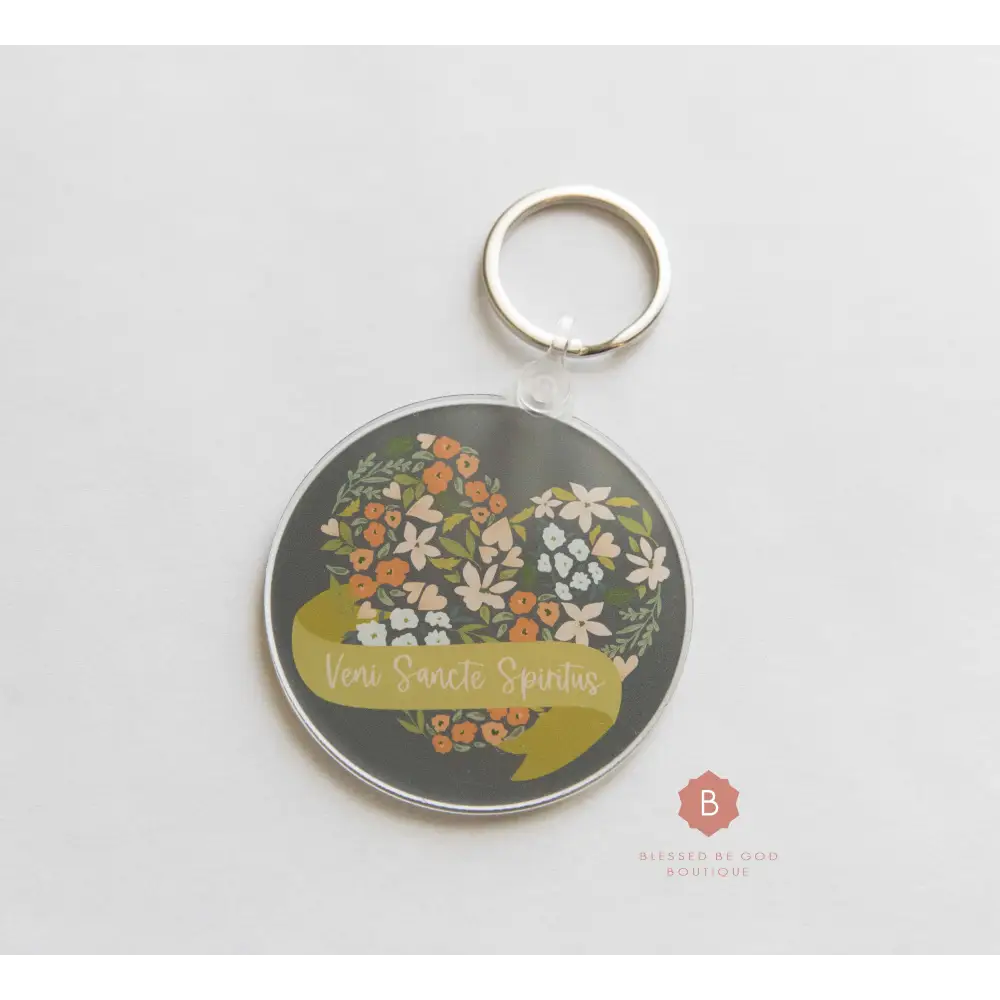 Veni Sancte Spiritus Keychain - Keychains