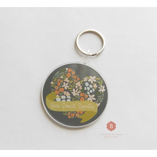 Veni Sancte Spiritus Keychain - Keychains