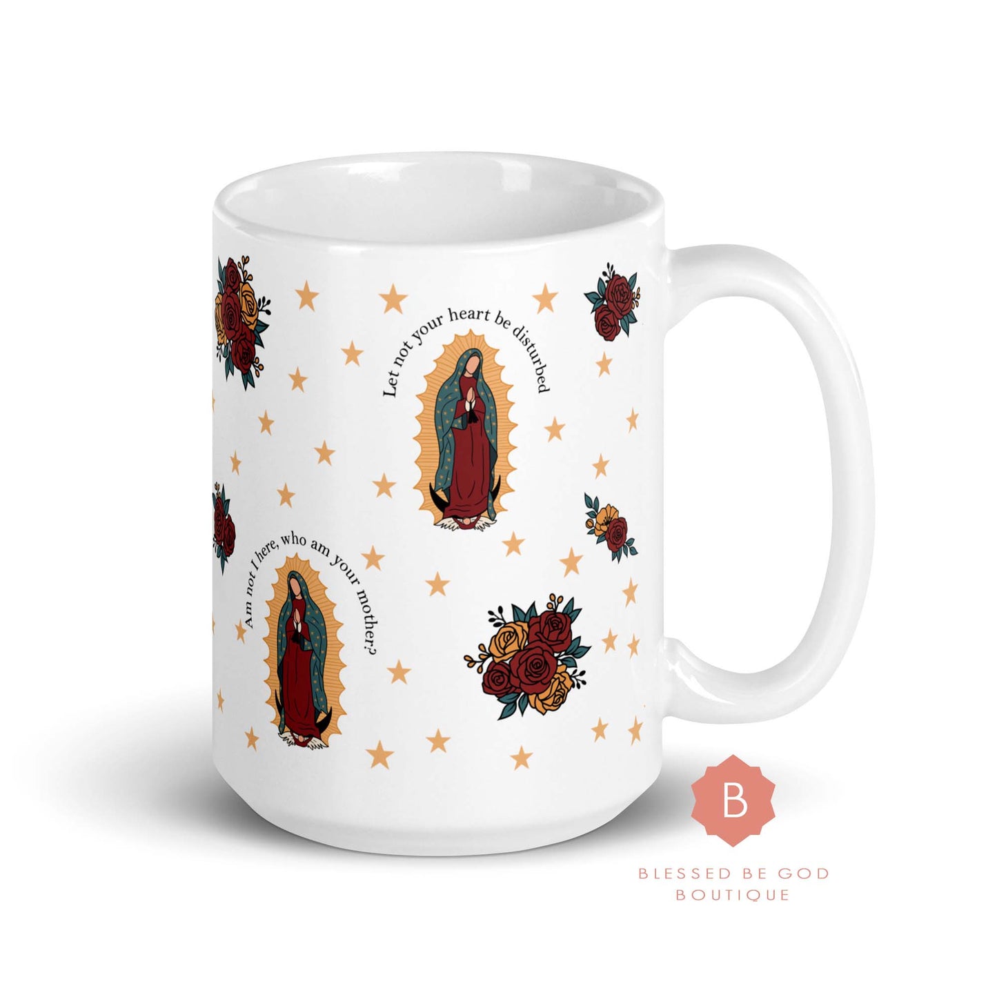 Catholic Coffee Mug, Our Lady of Guadalupe