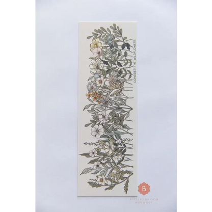 Wildflowers Bookmark Catholic Bookmark Luke 12 - Paper products