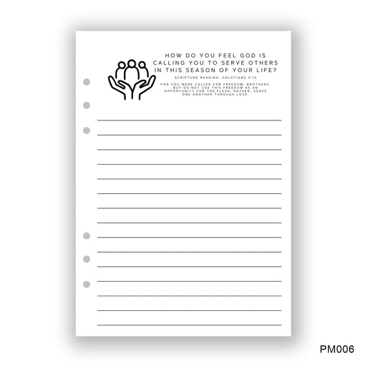 Your Calling Journaling Page - Paper products
