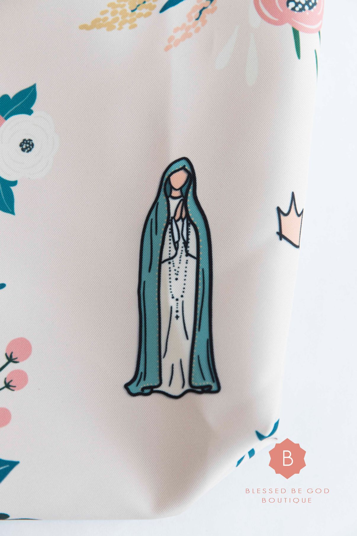 Our Lady of Fatima Catholic Tote Bag