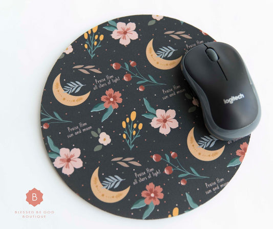 Praise the Lord Catholic Mouse Pad