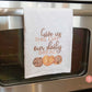 Our Daily Bread Catholic Dish Towel