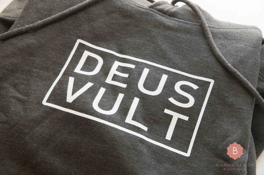 Deus Vult Catholic Premium Catholic Men's Hoodie